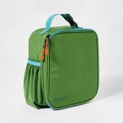 Flip-down Square Lunch Bag Green - Embark