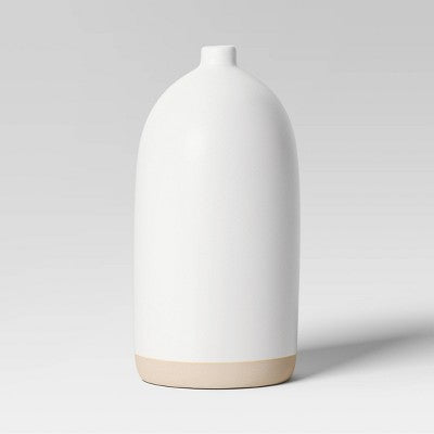 3pc Vase Set Ceramic White - Room Essentials