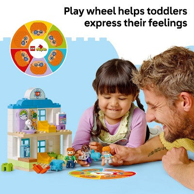 LEGO DUPLO Town First Time Visit with the Doctor Office Building Toy Playset 10449