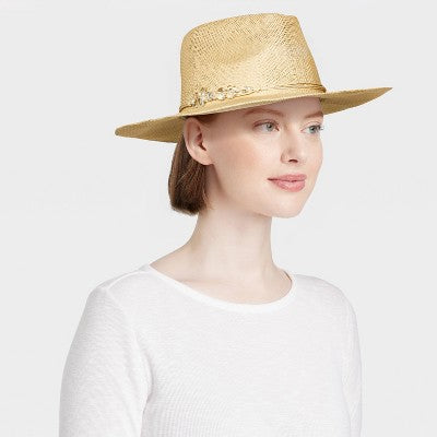 Straw Western Hat - Wild Fable Natural
