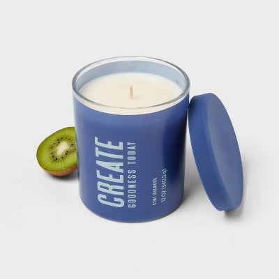 Create Kiwi Oakmoss Jar Candle 12oz - Room Essentials