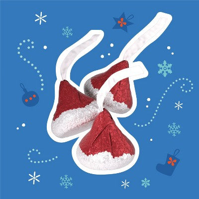 HERSHEY'S KISSES Christmas Chocolate Elf on the Shelf Laydown Bag - 9.5oz