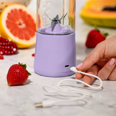 So Yummy by bella To-Go Portable Blender Lavender: Personal Smoothie Blender, 16oz, Dishwasher-Safe, 70W, 1 Speed