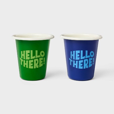 2pk 12oz Enameled Cup Set - Tabitha Brown for Target