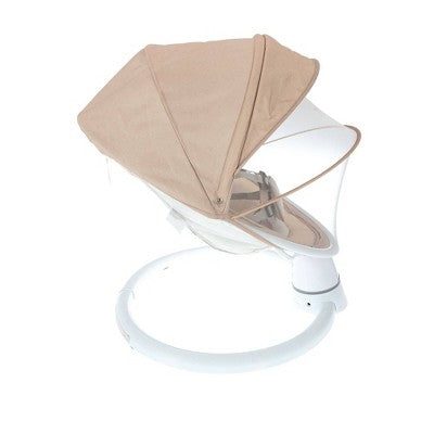 Nuby Auto Baby Swing with Mosquito Net and Canopy Pillow - Beige (LOCAL PICKUP ONLY)