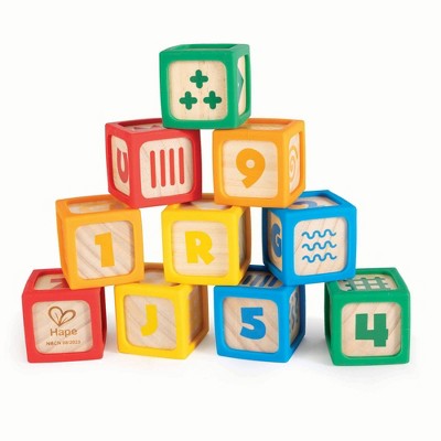 Hape My First Wooden Blocks Stacking Toy