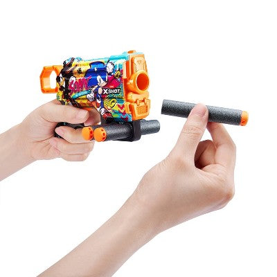 XSHOT Skins Sonic the Hedgehog Hyper Spike Menace Toy Dart Blaster by ZURU