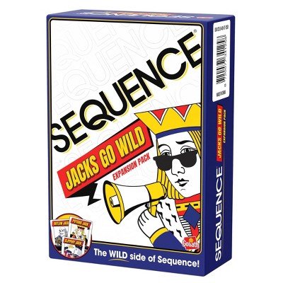 Goliath SEQUENCE Jacks Go Wild! Board Game