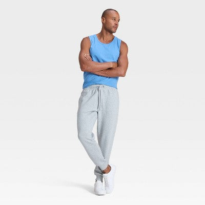Men's Every Wear Fleece Jogger Pants - Goodfellow & Co Gray L