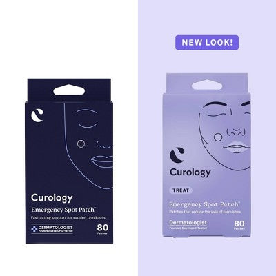 Curology Emergency Spot Facial Pimple Patches - 80ct: Acne Treatment, Vegan, For Normal, Oily, Combination, Sensitive Skin