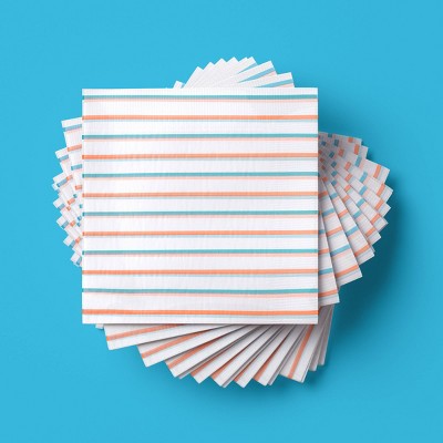 Disposable Napkins - Colorful Striped - 40ct - up&up