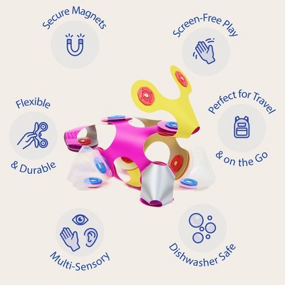 Clixo Tiny & Mighty Magnetic Building Set - Sparkle