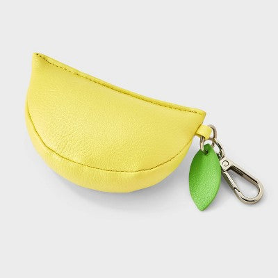 Girls' Lemon Bag Charm - art class Yellow