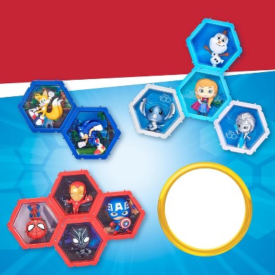 WOW! PODS Unique Connectable & Collectable Sonic Hedgehog Toy- Blue