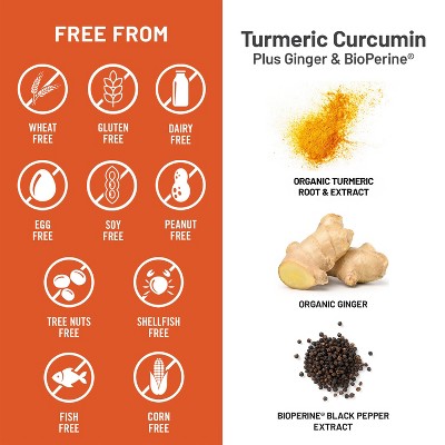 NatureWise Curcumin Turmeric 2250mg - 95% Curcuminoids & BioPerine Black Pepper Extract for Advanced Absorption - Vegan, Non-GMO 180 Capsules