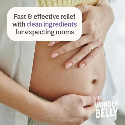 Wonderbelly Digestive Antacid Tablets - Vanilla Bean - 60ct