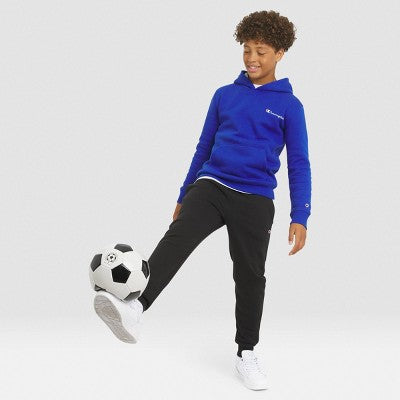Champion Kids 'Surf the Web' Fleece Hoodie - Blue SMALL (8)