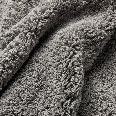 24"x40" Modal Plush Bath Rug Light Gray - Casaluna