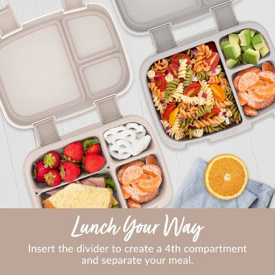 Bentgo Fresh Leakproof Bento Lunch Box 2pk - Dune & Moondust: BPA-Free Containers