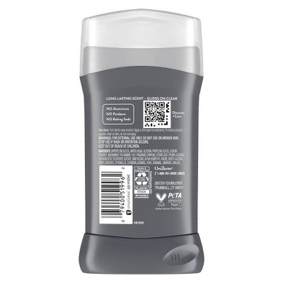 Dove Men+Care 72hr Deodorant Stick - Wild Eucalyptus - Aluminum Free - 3oz