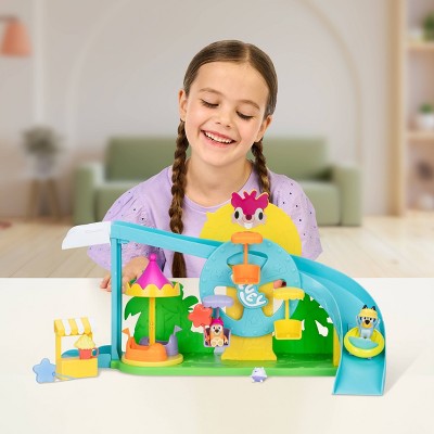 Bluey Amusement Park Playset (Target Exclusive): Plastic Doll Playset for Ages 3 (LOCAL PICKUP ONLY)