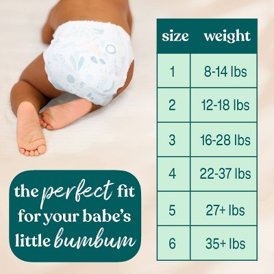 bumbum Luxury Skincare Disposable Diapers - Size 4 - 114ct