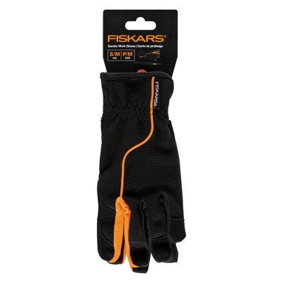 Fiskars 2pc Adult Garden Work Gloves S/M