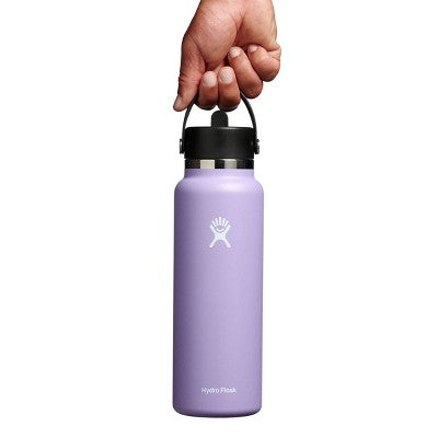 Hydro Flask 40oz Wide Mouth Flex Straw Bottle - Moonshadow