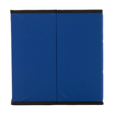 Blue Puffer Quilted 11" Teen Storage Bin