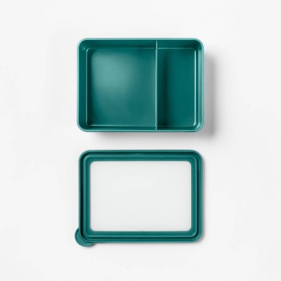 42oz Bento Food Storage Container Dark Green - Figmint