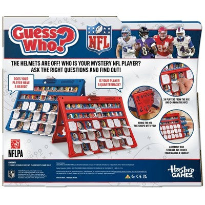 Guess Who? NFL Edition Board Game, Easter Gifts for Kids, Ages 6 and Up