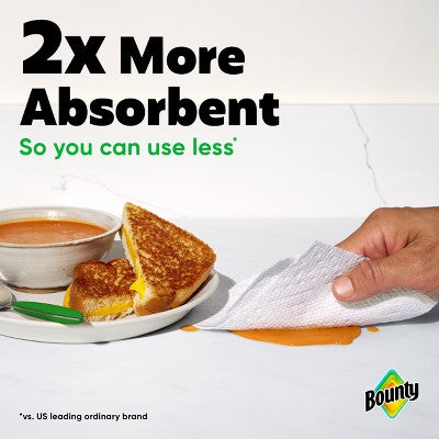 Bounty Printed Select-A-Size Paper Towels - 6 Triple Rolls