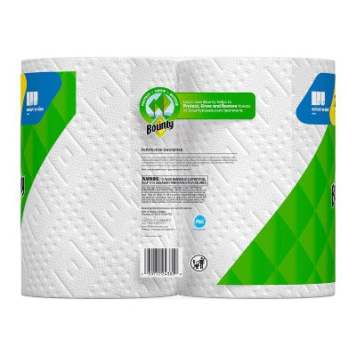 Bounty Select-A-Size Paper Towels - 2 Mega XL Rolls - 2-Ply - 185 Sheets