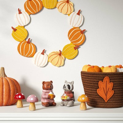 Harvest Ceramic Bear Animal Figurine - Hyde and EEK! Boutique: Fall