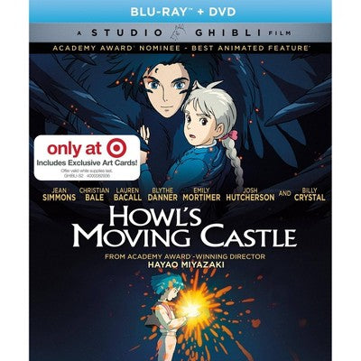 Howl's Moving Castle (Blu-ray + DVD) (Line Look + Cards) *ADD 3 TO YOUR CART & 1 IS FREE!*