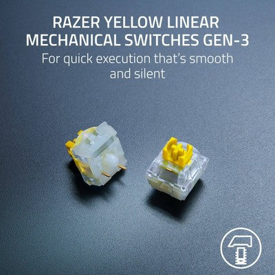Razer BlackWidowV4 X Gaming Keyboard Green Switch - Minecraft Edition: No Wireless Tech