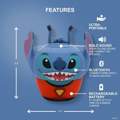 Stitch Space Suit Bitty Boomer Bluetooth Speaker