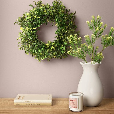 12" Mini Boxwood Wreath - Room Essentials