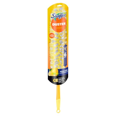 Swiffer Heavy Duty Megasize Duster Kit Lemon Scent - 9pc: Multipurpose, Multi-Surface (LOCAL PICKUP ONLY)