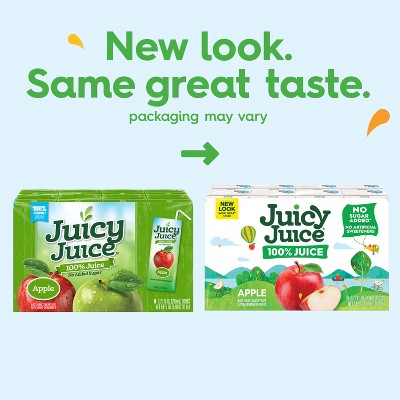 Juicy Juice Slim Apple 100% Juice - 8pk/6.75 fl oz Boxes