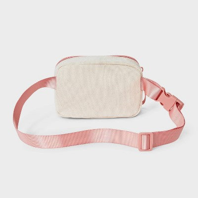 Girls' Strawberry Embroidered Belt Crossbody Bag - Cat & Jack Off-White