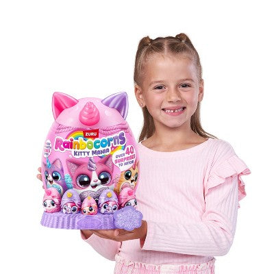 Rainbocorns Eggzania Kitty Mania Stuffed Animal