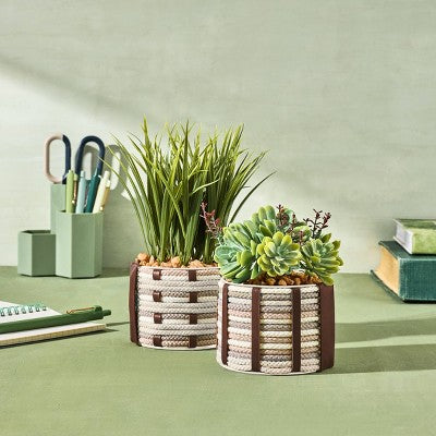 Lifelines FlowCrafts- Cord-Wrapped Planters