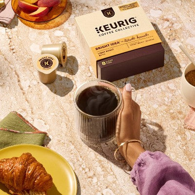 Keurig Coffee Collective Bright Idea Light Roast K-Cup Coffee Pods - 8ct (LOCAL PICKUP ONLY)