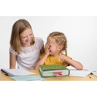 Bookie Cushion: Fred & Friends Pink Rubber Bookmark, Reading Accessories, Office Supplies, Filing Organizer, Book Gifts