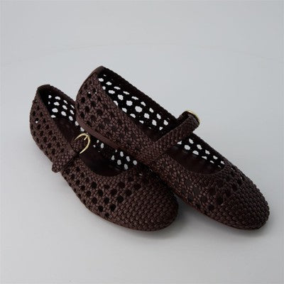 CUSHIONAIRE Windsor Woven Womens Flats with Adjustable Strap  6