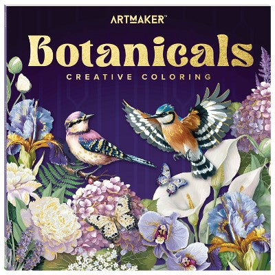 Hinkler Books Art Maker Botanicals Creative Coloring