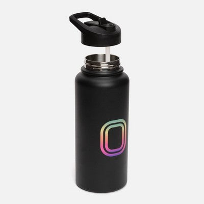 Overtime Elite 30oz Stainless Steel Pro HYDR8 Water Bottle - Thin Stripe Electric Gradient