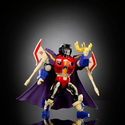 Masters of the Universe Origins & Transformers Starscream Armor Scare Glow