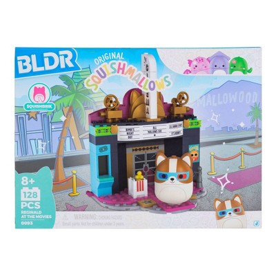 Squishmallows 2" Character & Set Assortment Small Building Set -Reginald At The Movies